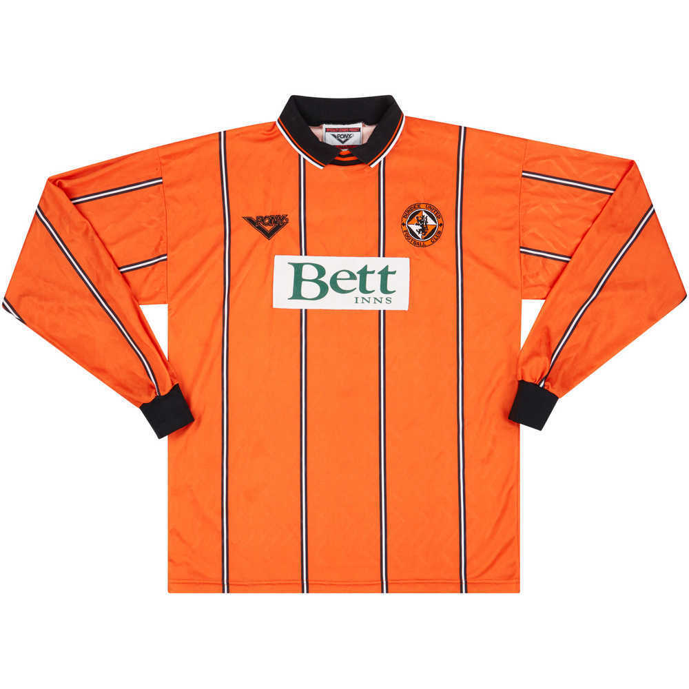 1995 Dundee United Match Issue Dave Bowman Testimonial Home L/S Shirt #15 (v Dundee)