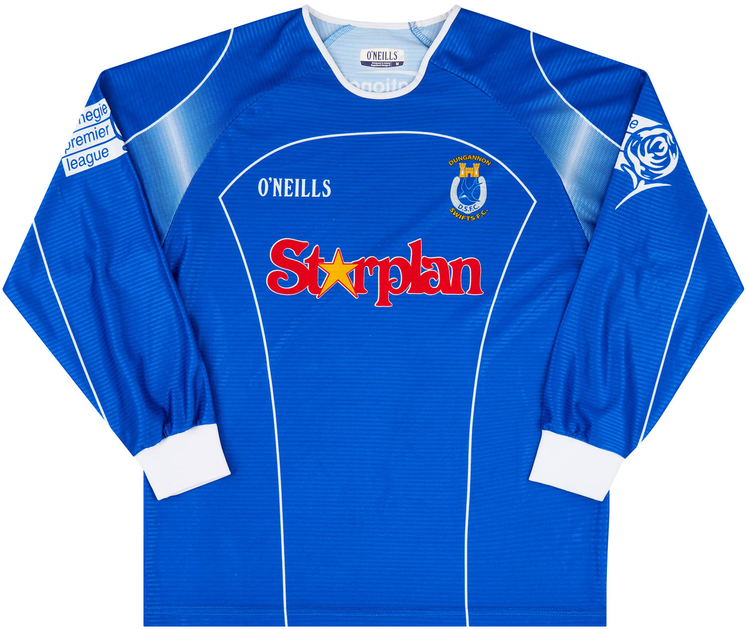2006-07 Dungannon Swifts Match Issue Home Shirt #19
