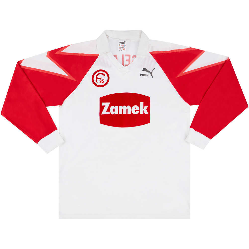1990-92 Fortuna Dusseldorf Home L/S Shirt (Very Good) XL