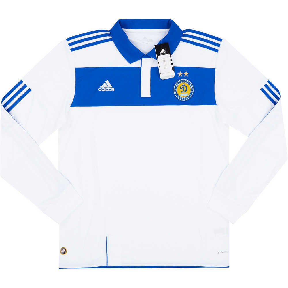 2010-11 Dynamo Kyiv Player Issue Home L/S Shirt *BNIB* XL