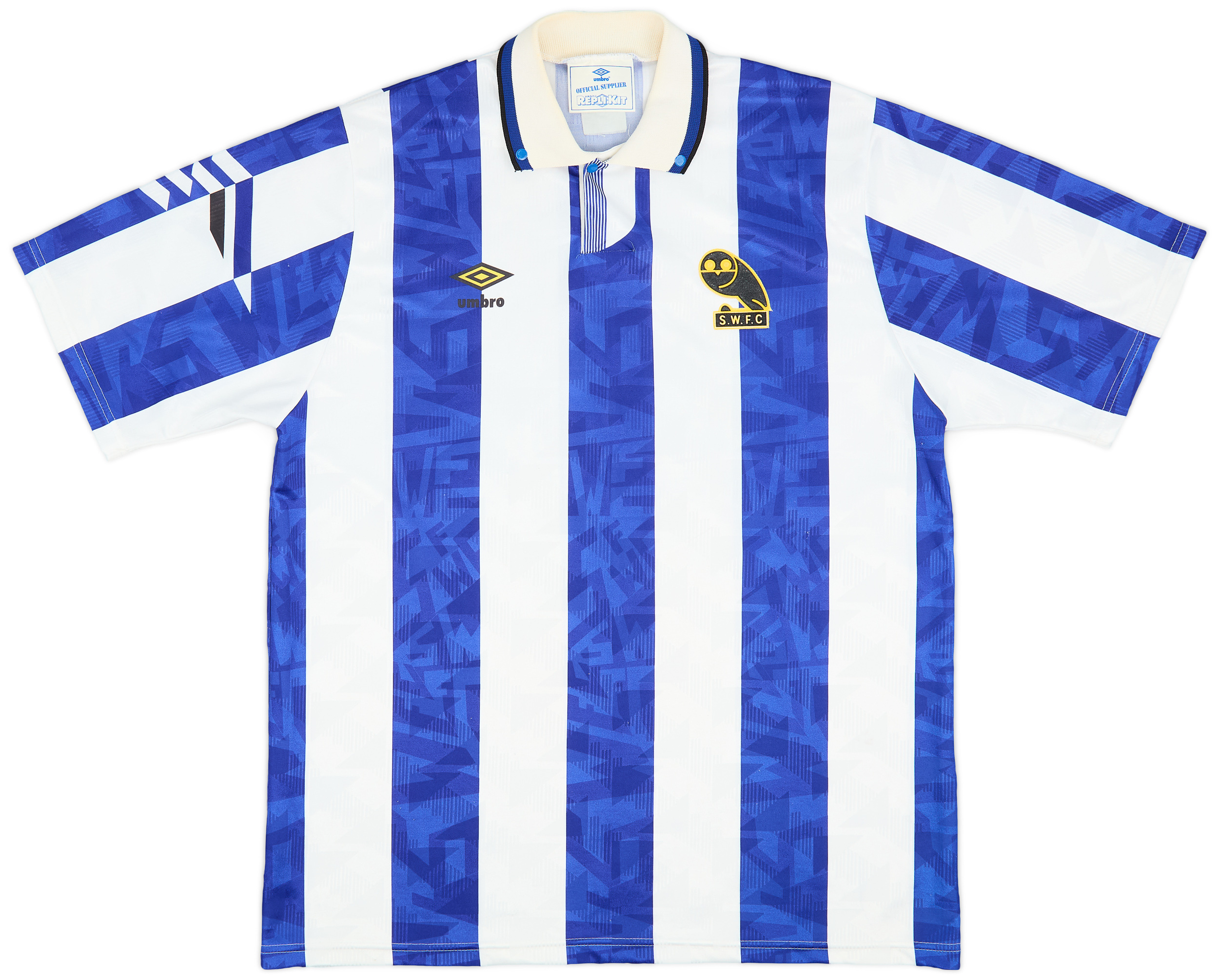 1991-93 Sheffield Wednesday Home Shirt - 8/10 - ()