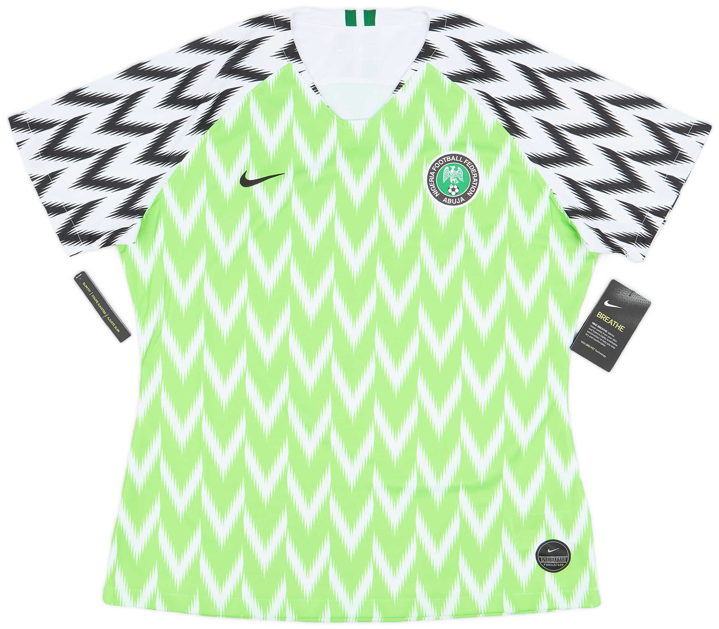 2018-19 Nigeria Home Shirt (Women's )