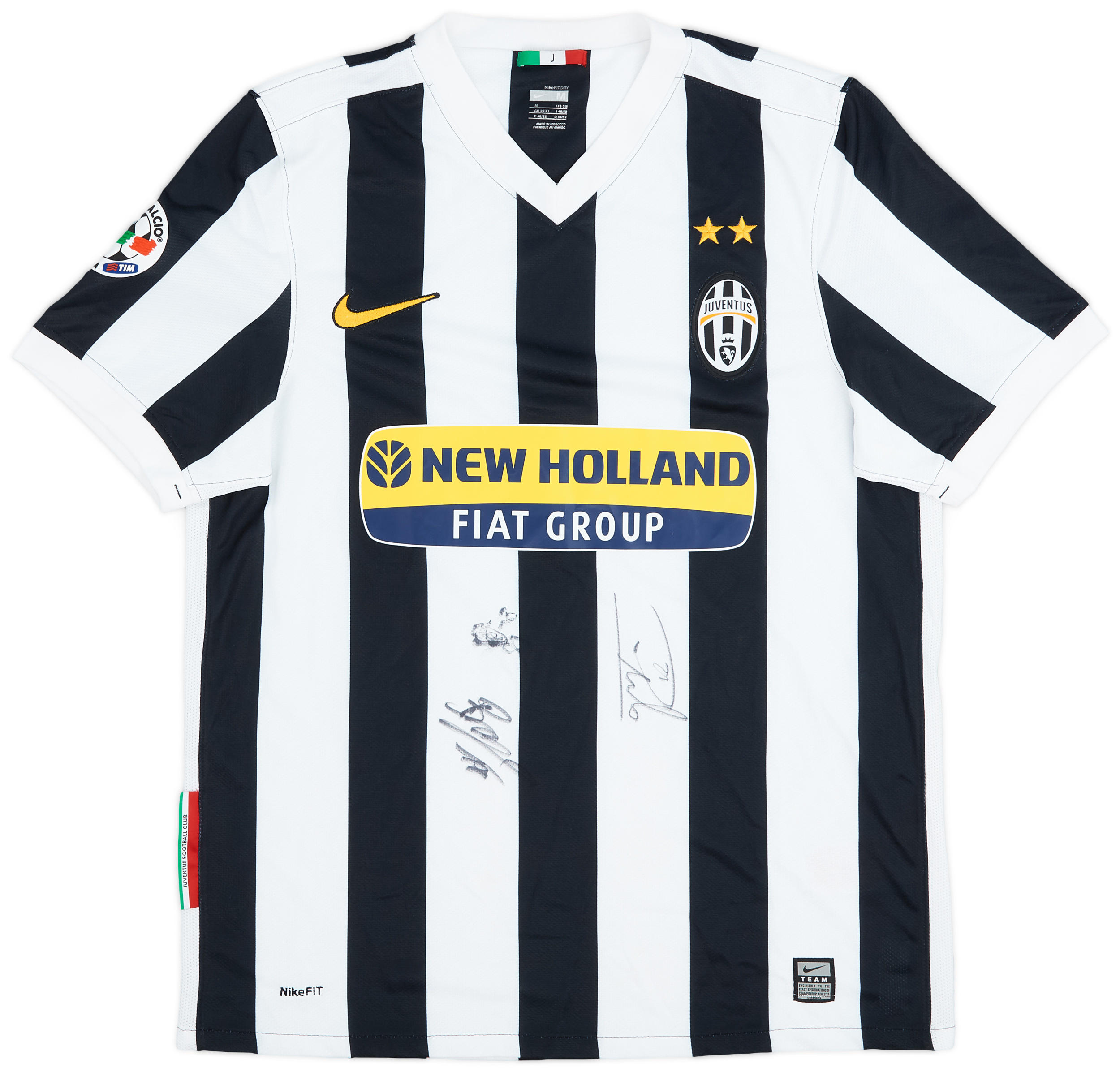2009-10 Juventus Signed Home Shirt - 9/10 - ()