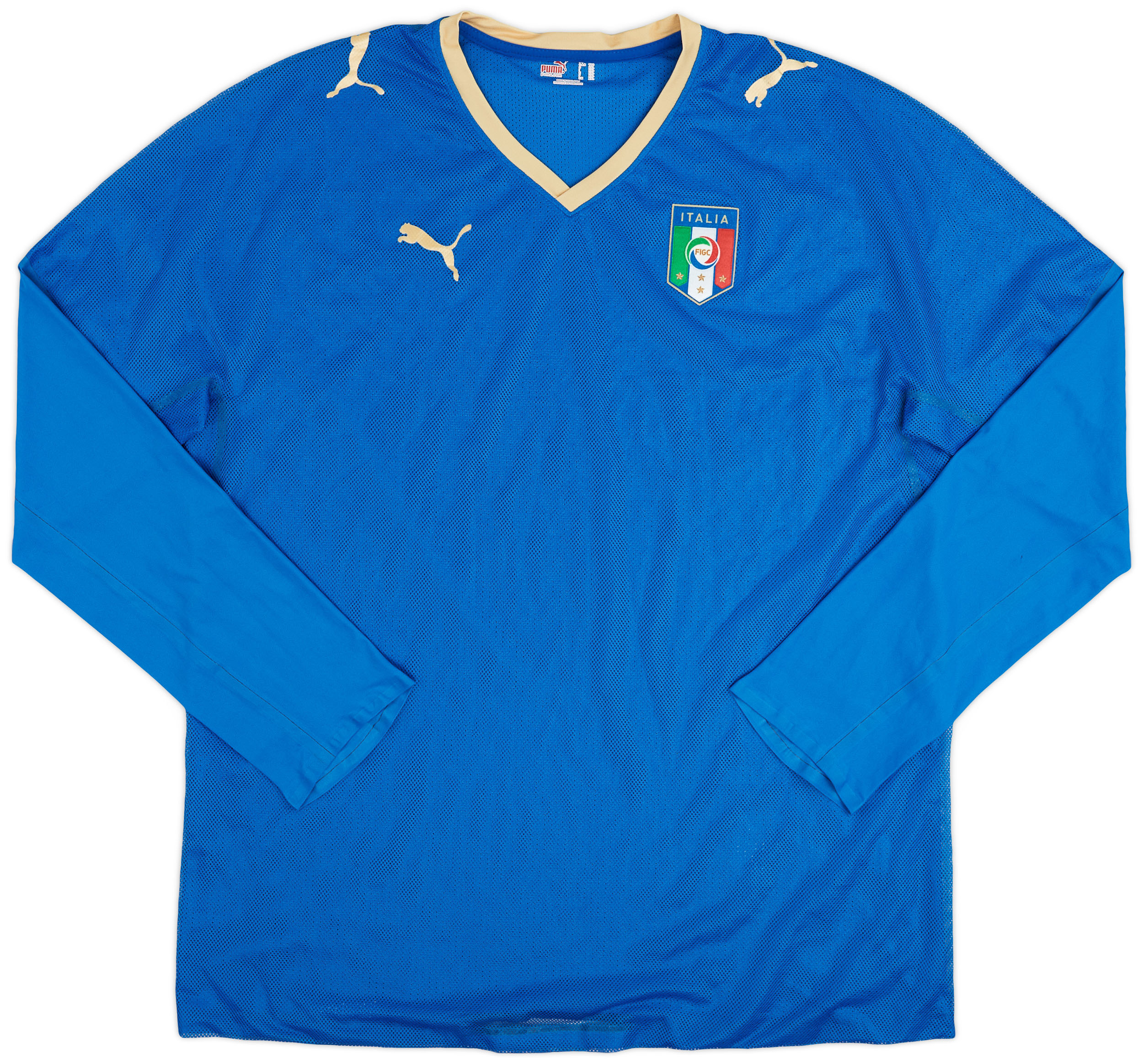 2007-08 Italy Player Issue Home Shirt - 9/10 - ()