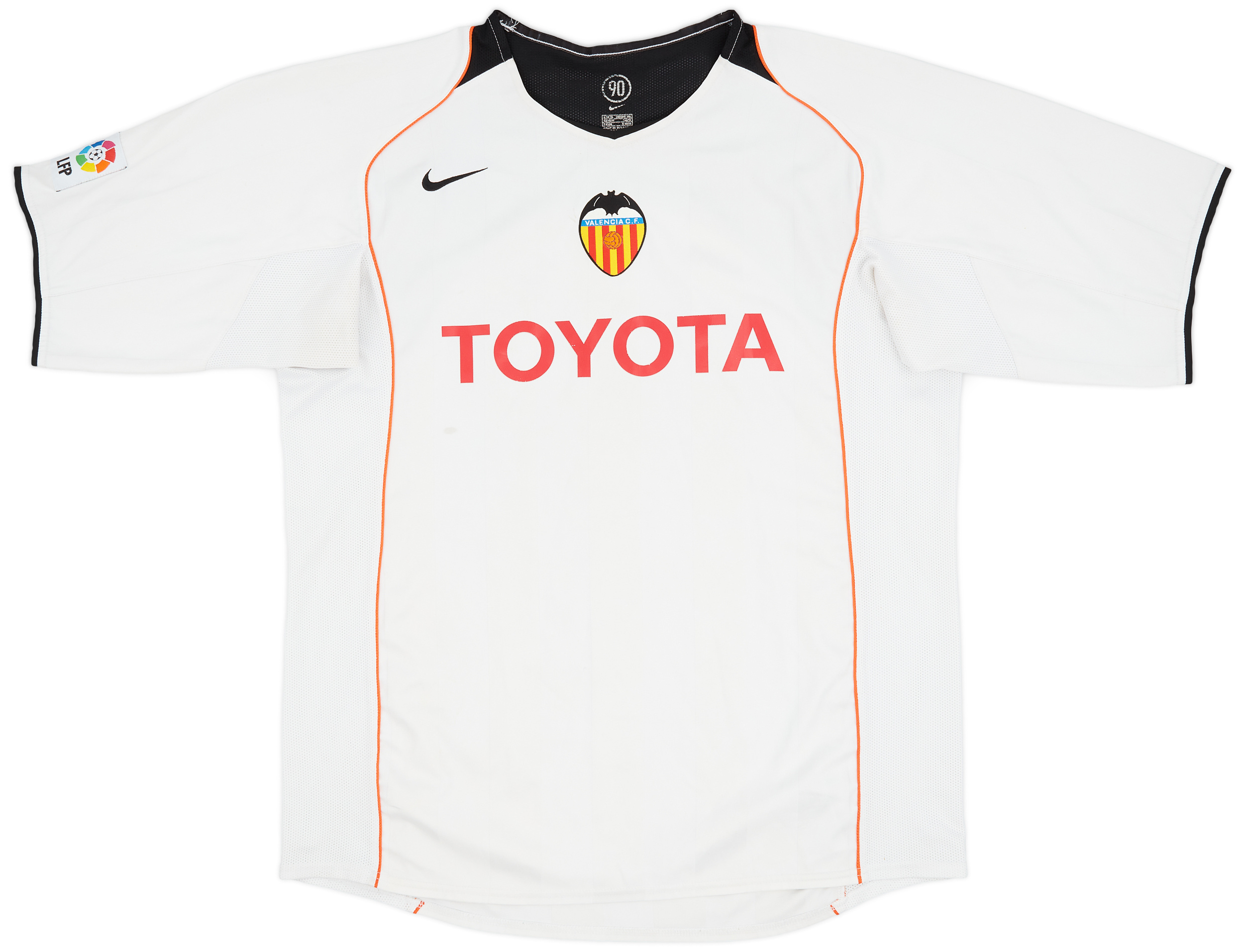 2004-05 Valencia Home Shirt - 6/10 - ()