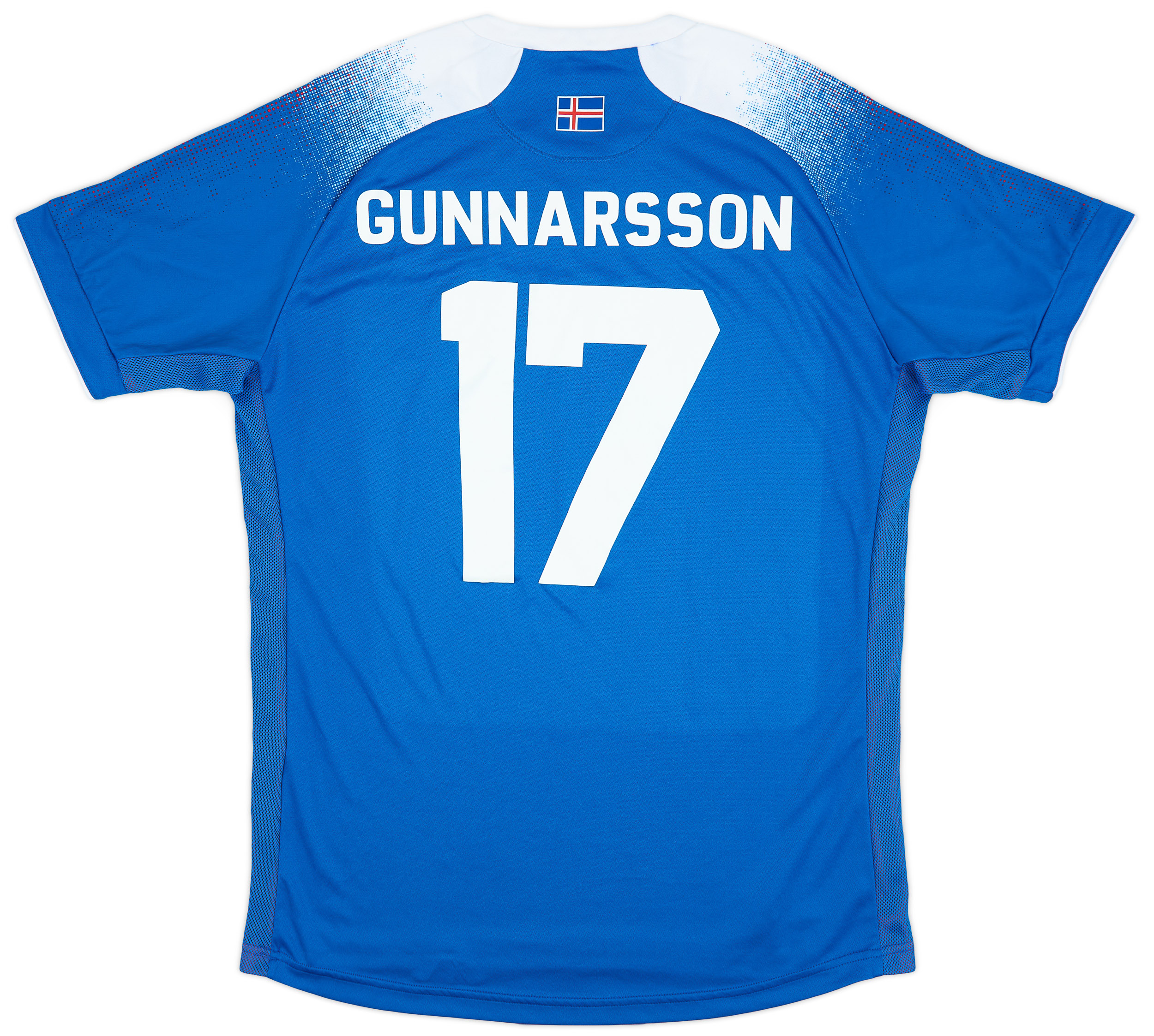 2018-19 Iceland Home Shirt Gunnarsson #17 - 8/10 - ()
