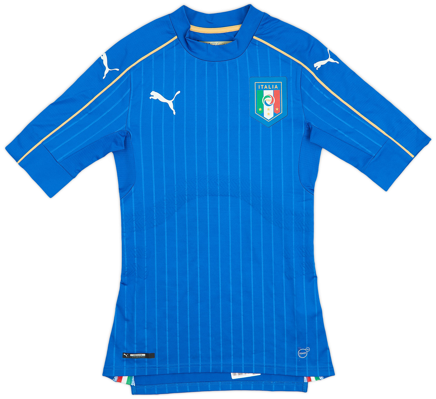 2016-17 Italy Authentic Home Shirt - 9/10 - ()