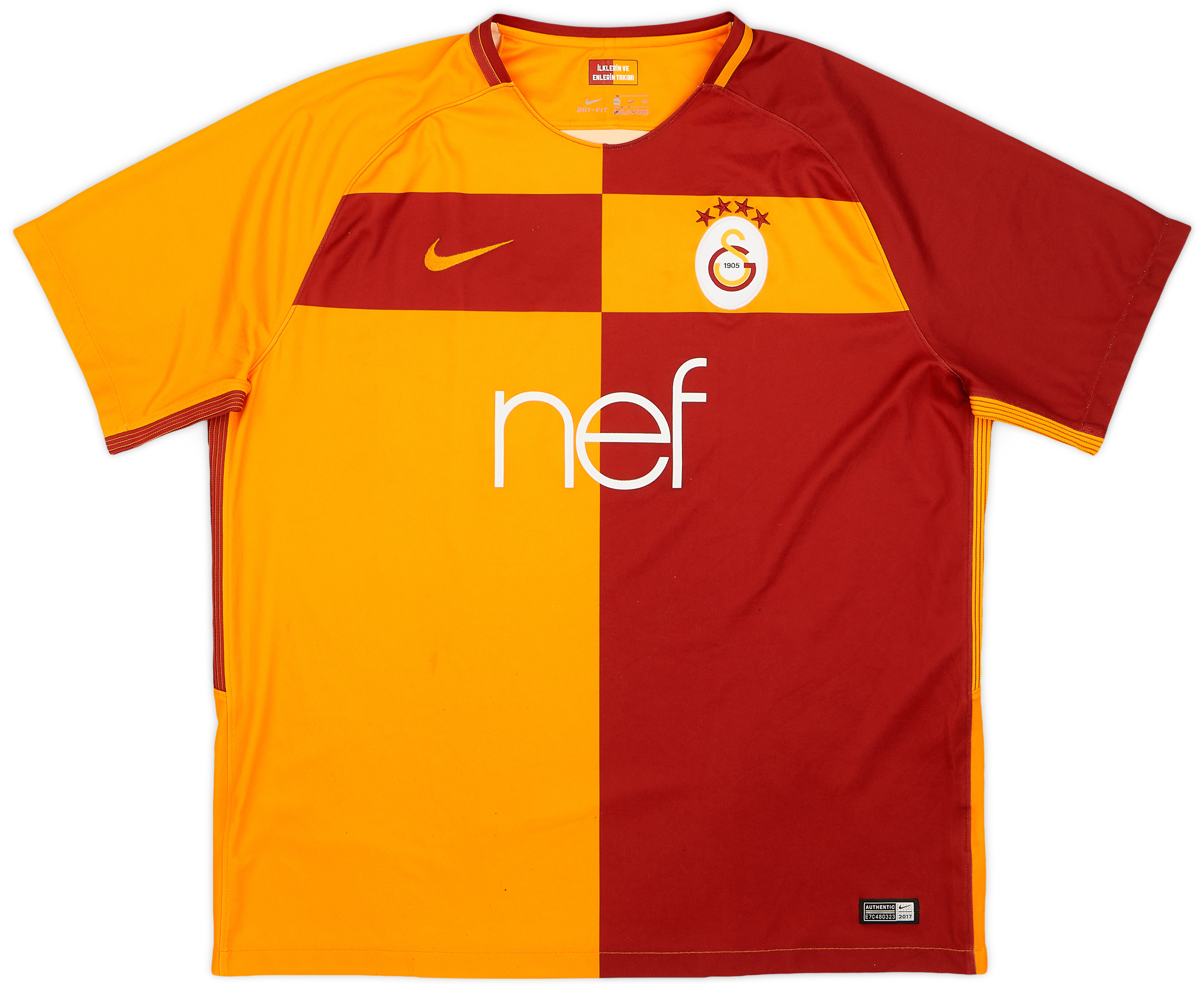 2017-18 Galatasaray Home Shirt - 8/10 - ()