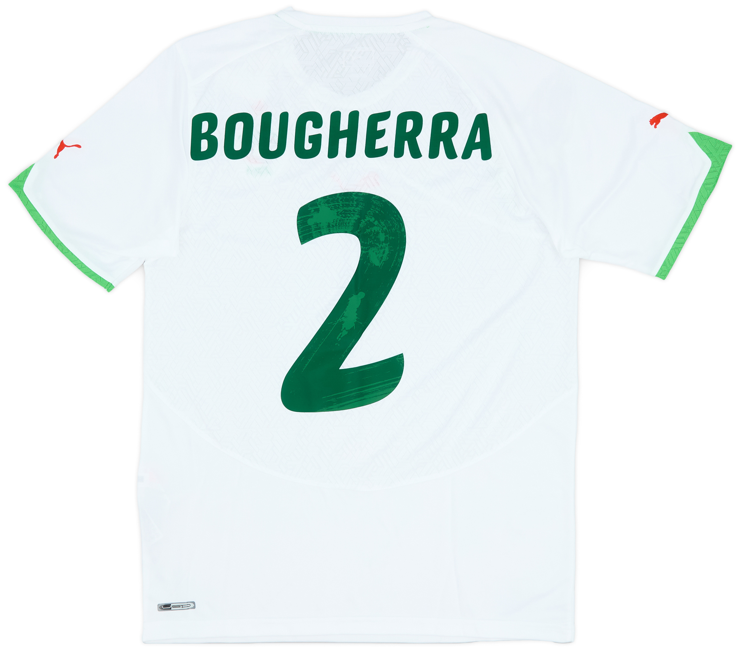 2010-11 Algeria Home Shirt Bougherra #2 ()