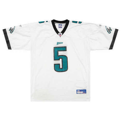 2005-06 PHILADELPHIA EAGLES McNABB #5 REEBOK ON FIELD JERSEY (AWAY