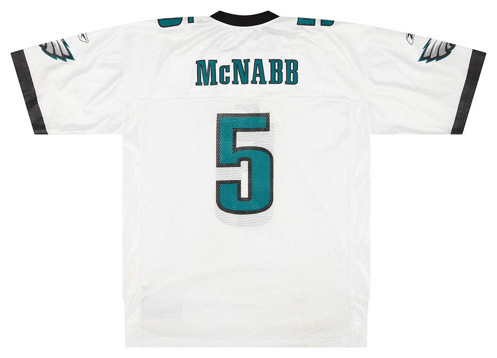 Philadelphia Eagles Jersey #5 McNabb Reebok Green Shirt Size XL NFL Football