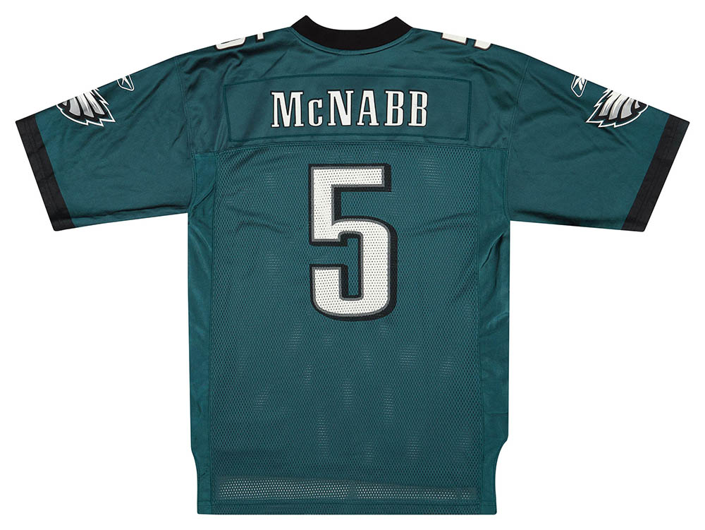 2003-04 PHILADELPHIA EAGLES McNABB #5 REEBOK ON FIELD JERSEY