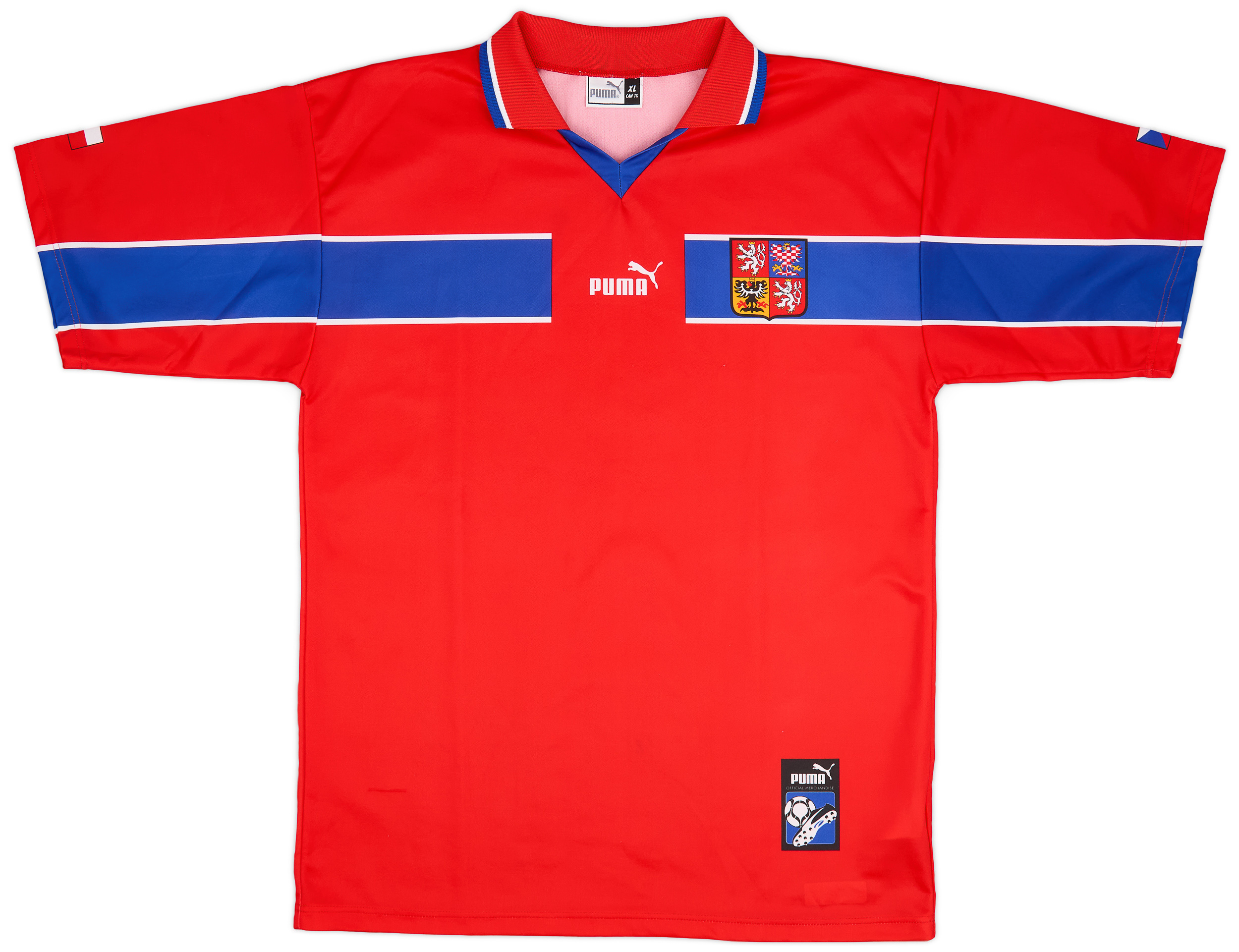 1998-00 Czech Republic Basic Home Shirt - 9/10 - ()