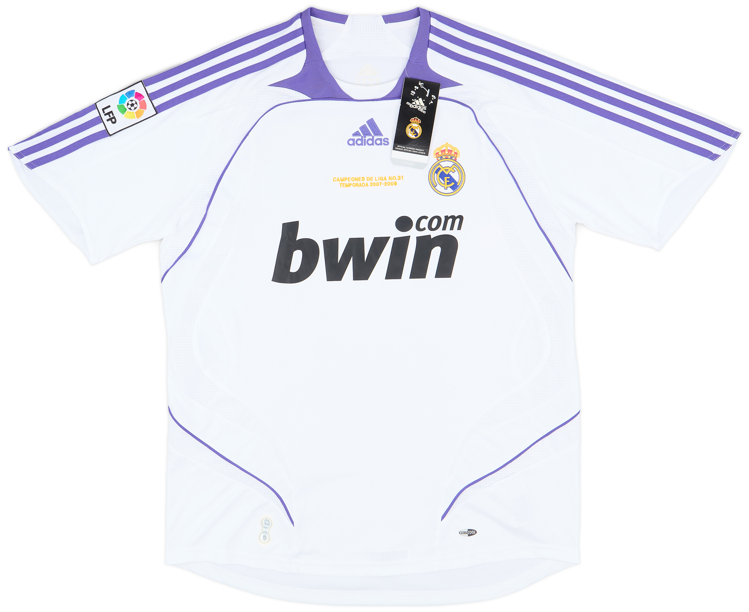 2007-08 Real Madrid Home Shirt ()