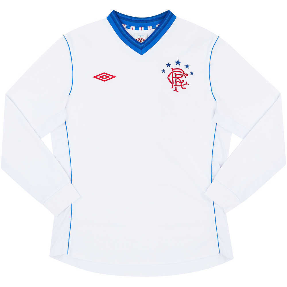 2012-13 Rangers Away L/S Shirt #11 (Templeton) (Very Good) L