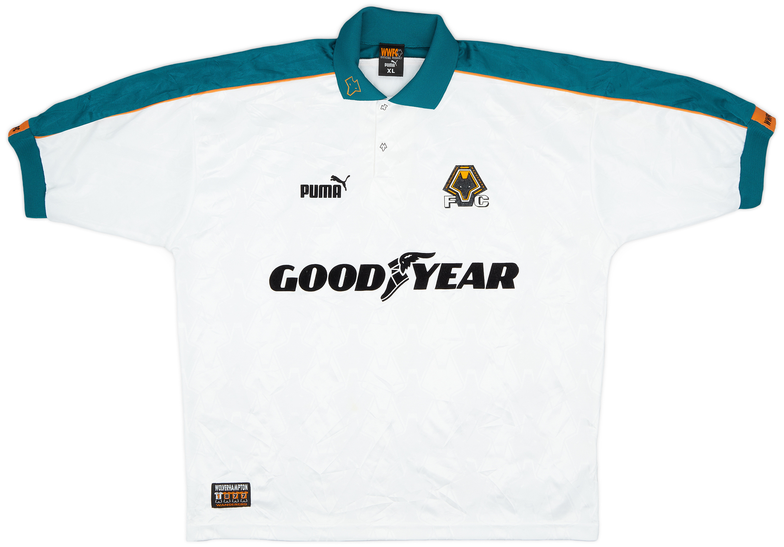 1997-99 Wolves Away Shirt - 8/10 - ()