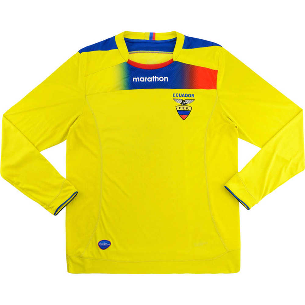 2011-12 Ecuador Home L/S Shirt (Good) L