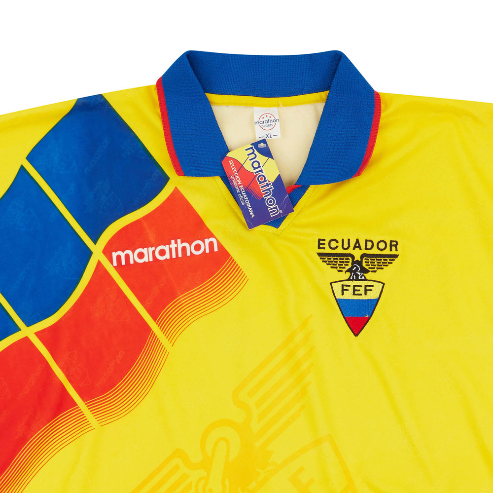 1996-97 Ecuador Home Shirt *w/Tags* XL-Other South American