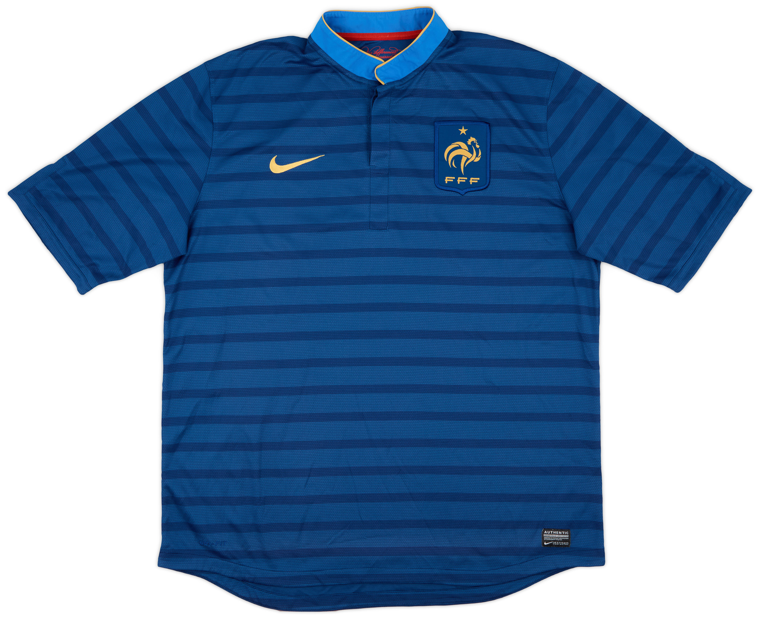 2012-13 France Home Shirt - 10/10 - ()