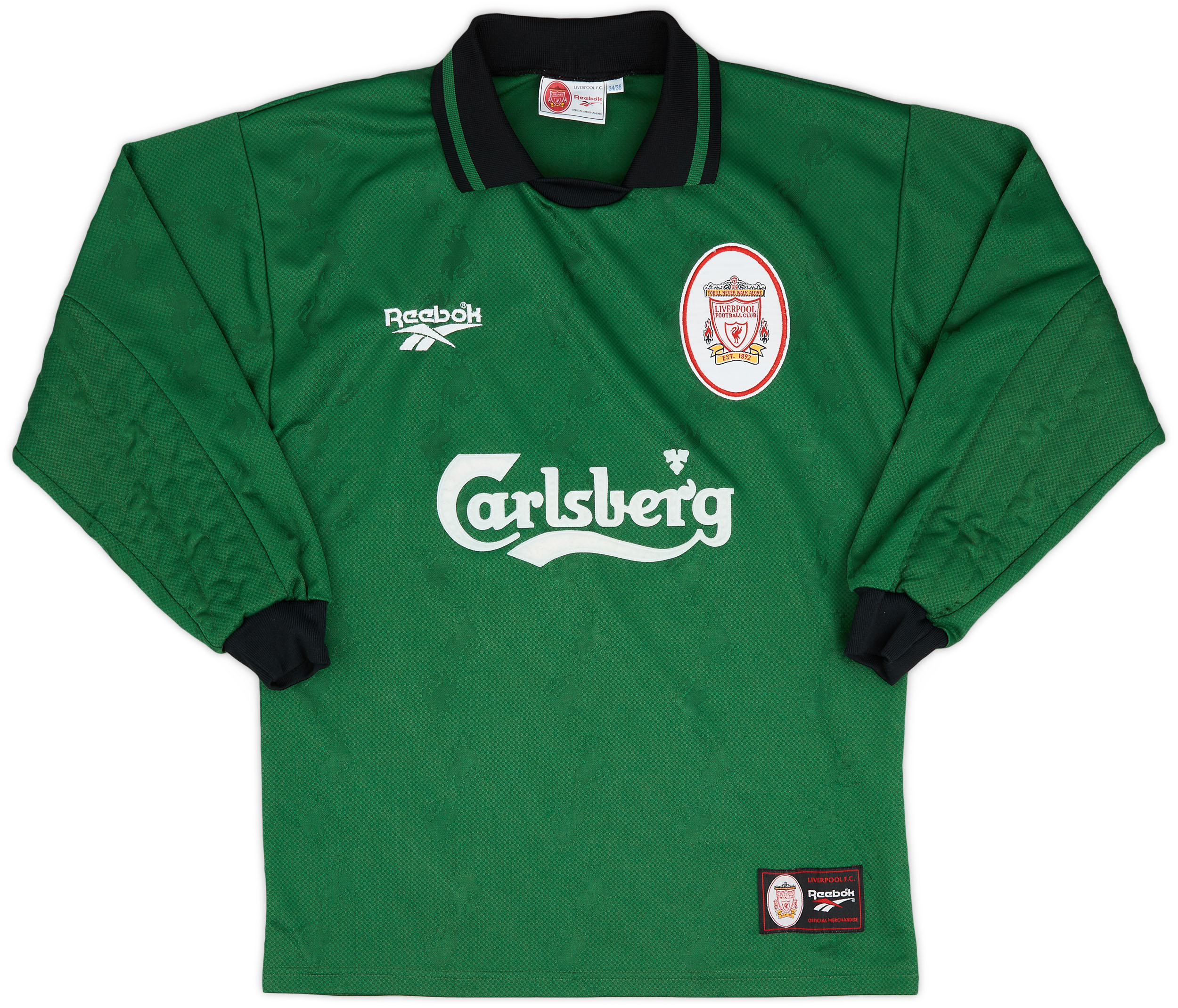 1996-97 Liverpool GK Shirt - 9/10 - ()