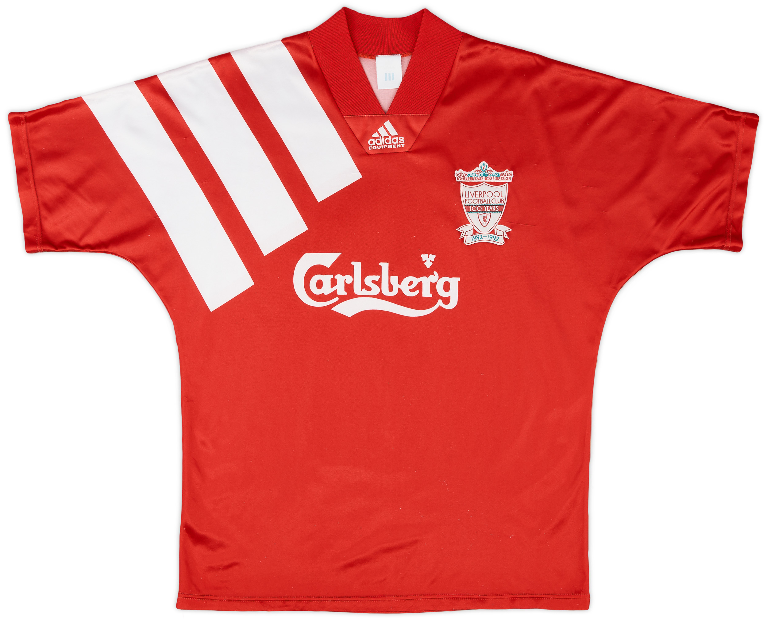 1992-93 Liverpool Centenary Home Shirt - 8/10 - (/)
