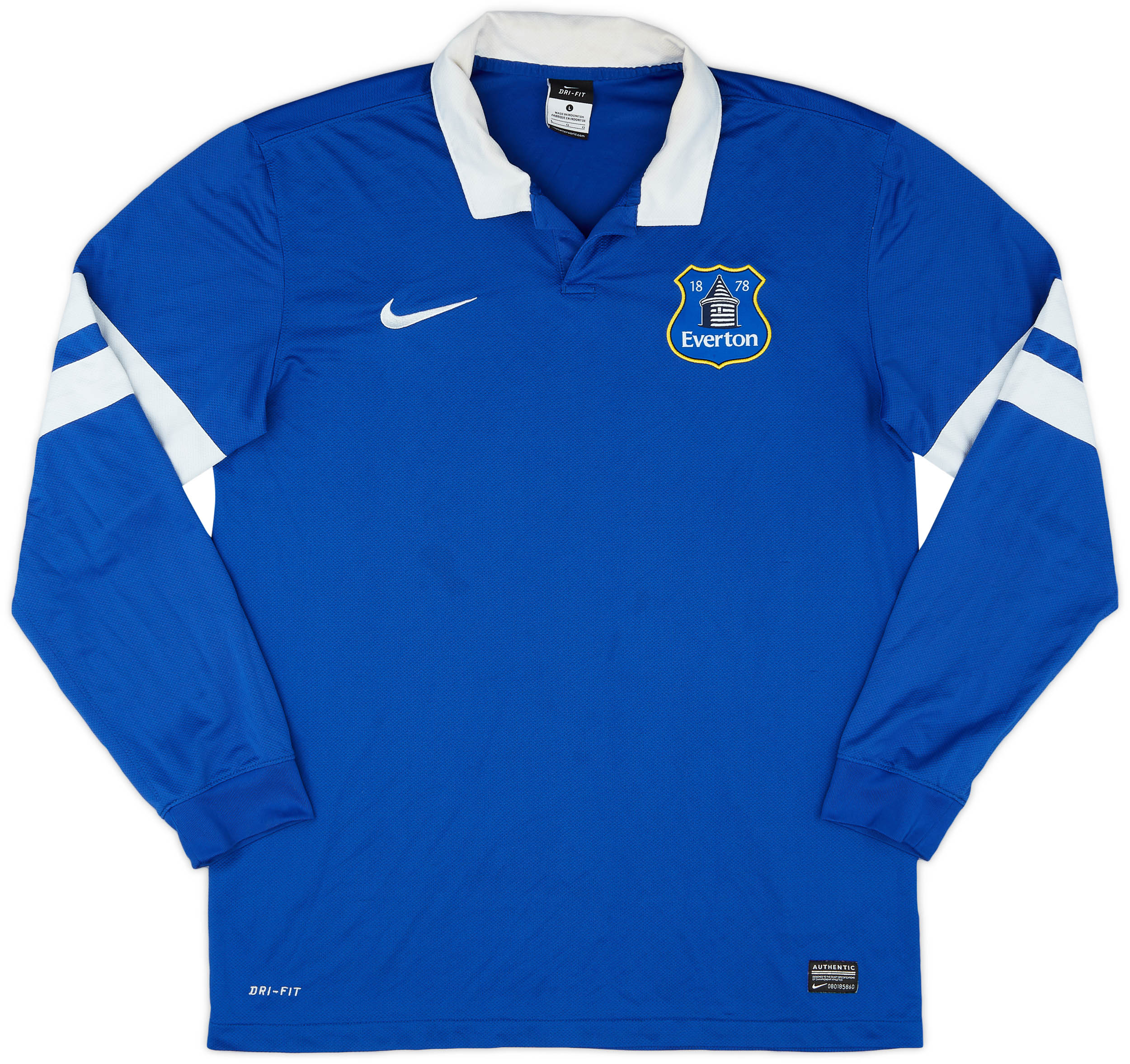 2013-14 Everton Home Shirt - 9/10 - ()