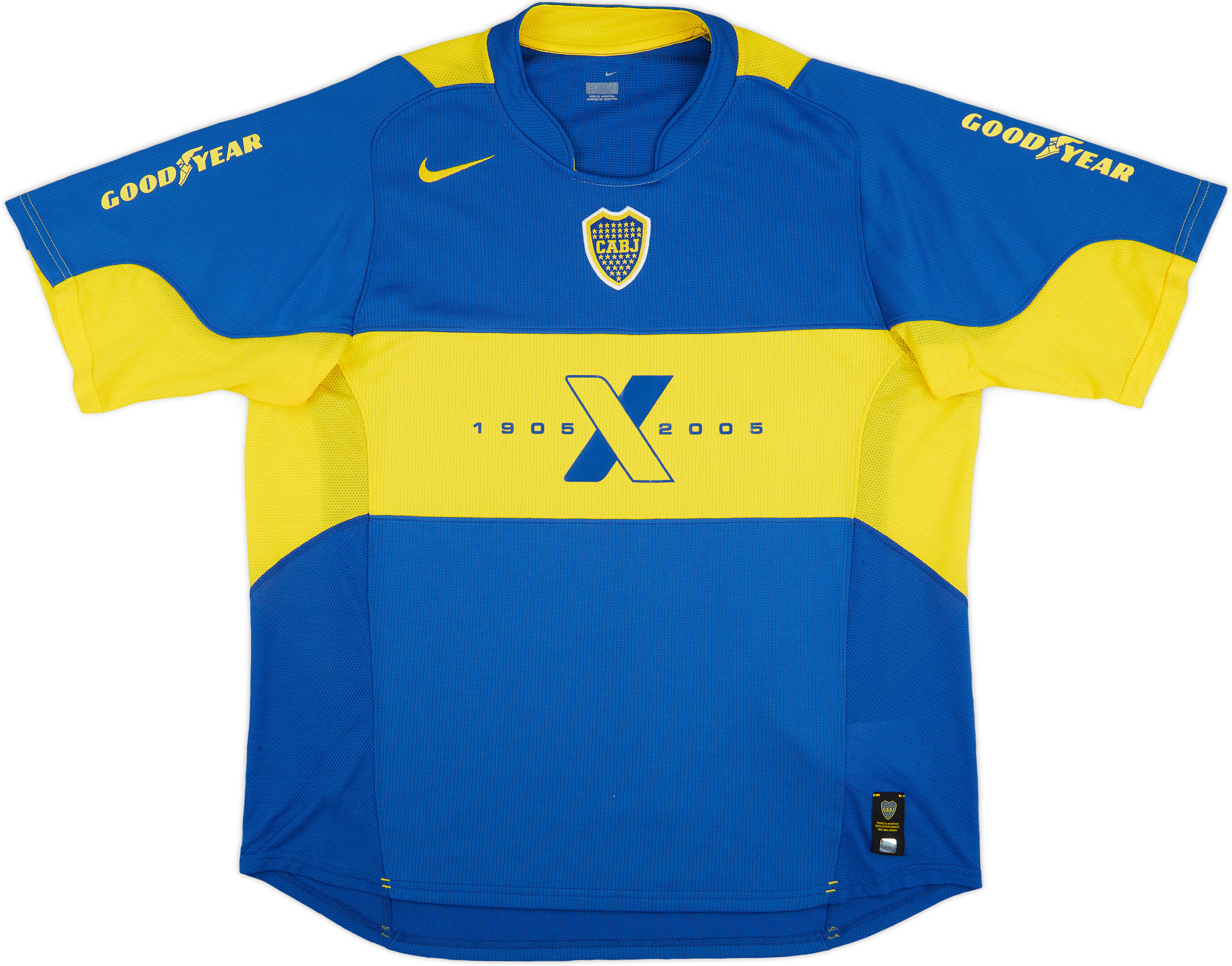 2005 Boca Juniors Centenary Home Shirt - 7/10 - ()