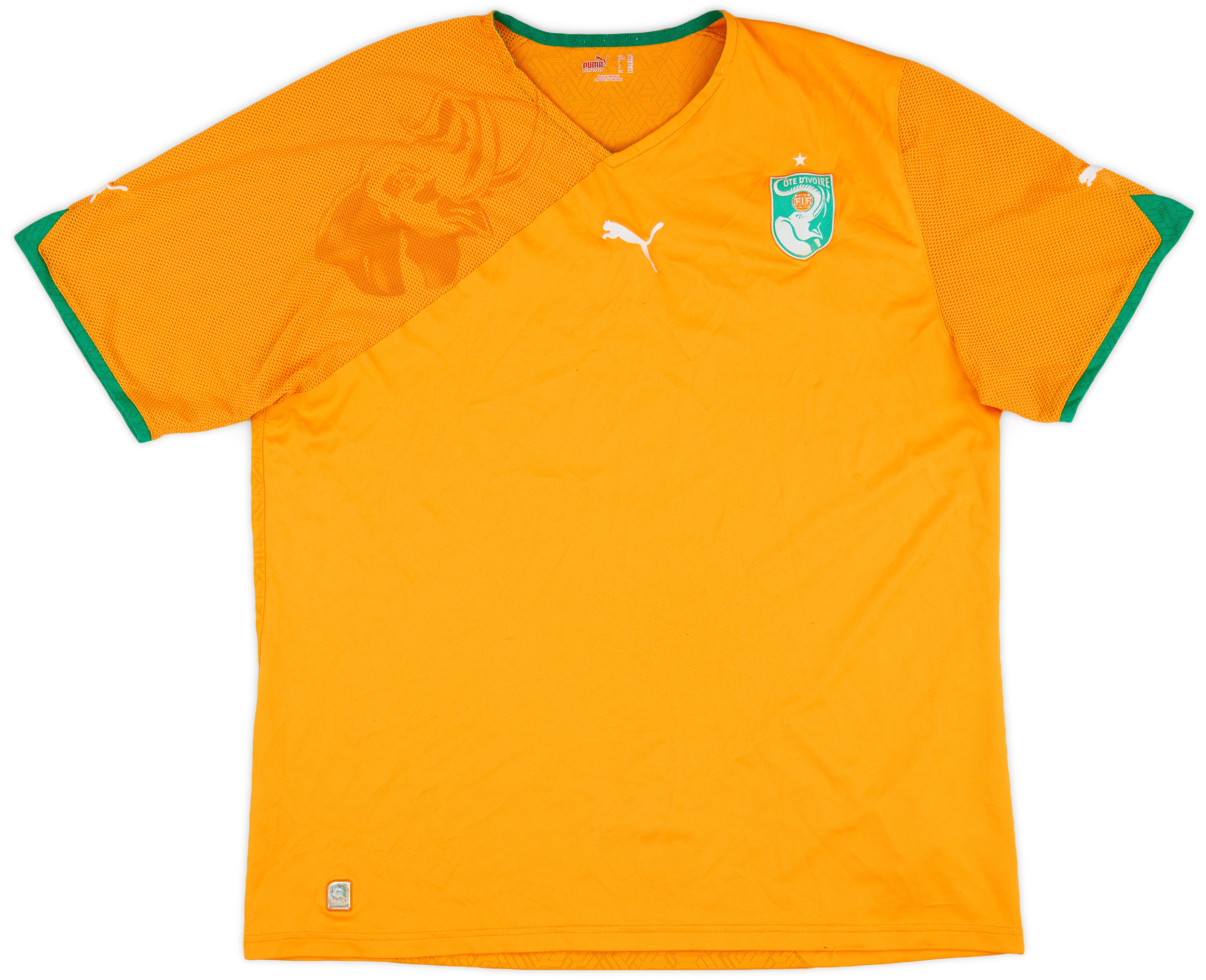 2010-11 Ivory Coast Home Shirt - 7/10 - ()
