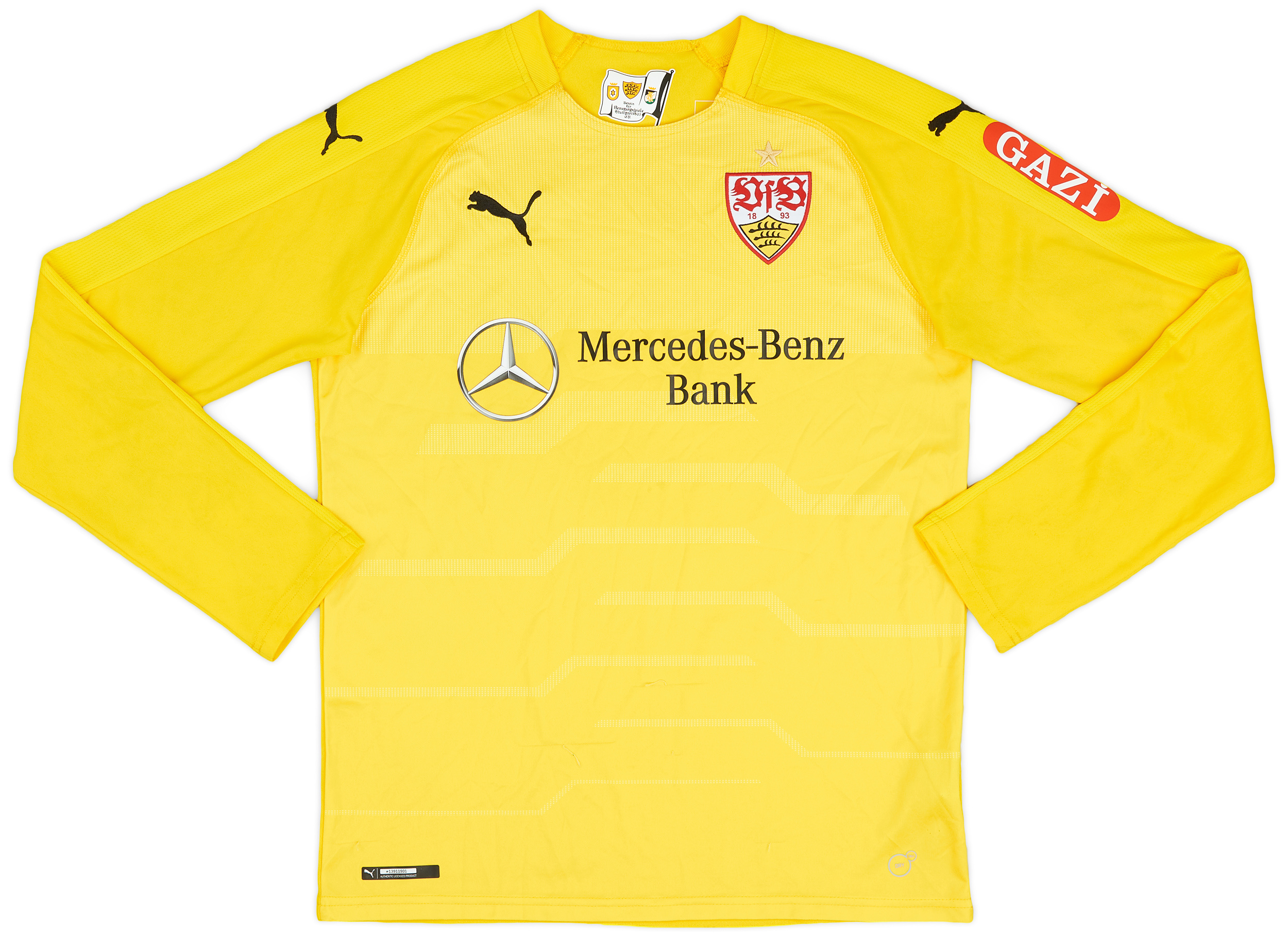 2018-19 Stuttgart GK Shirt - 8/10 - (YXXL)