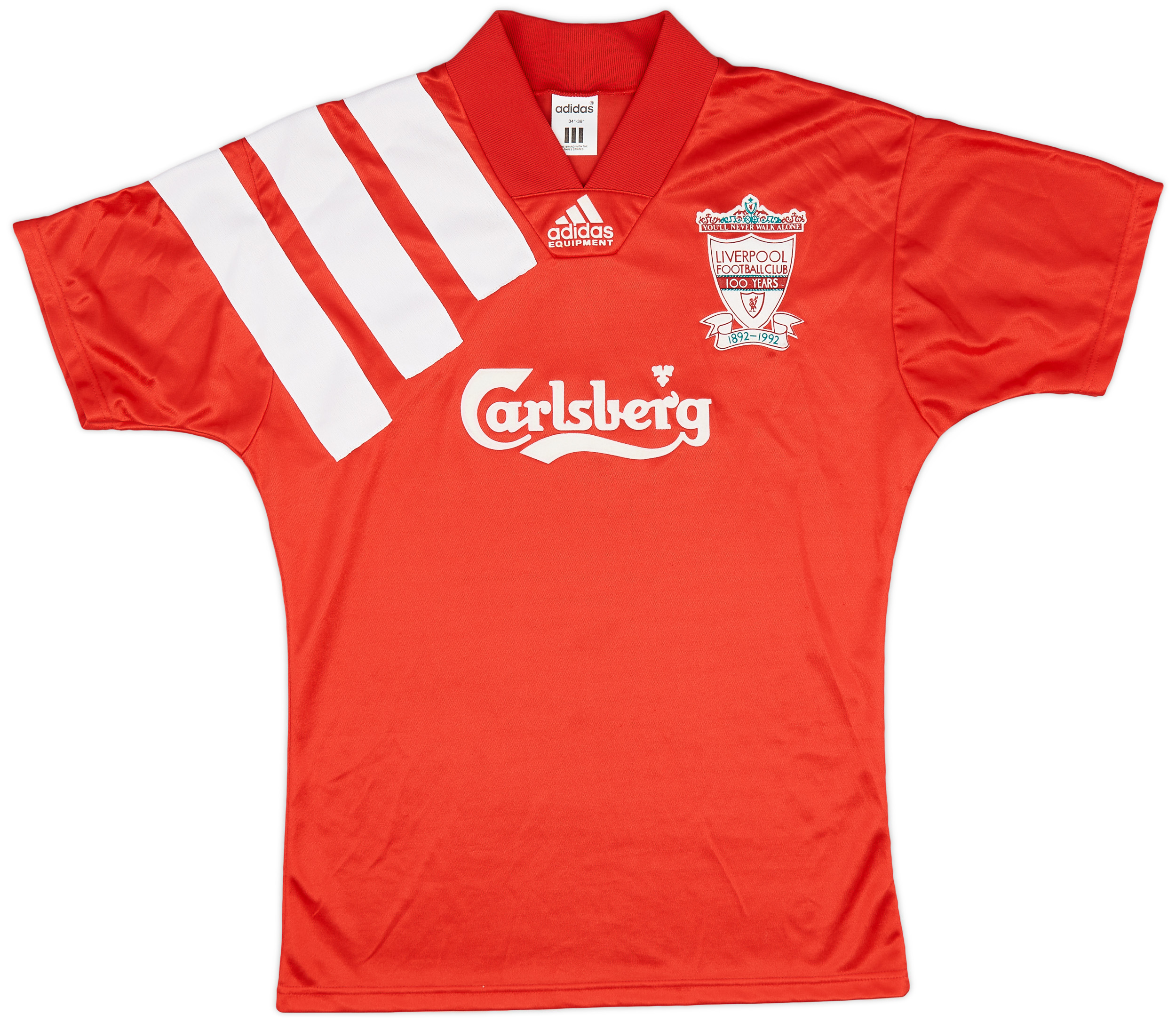 1992-93 Liverpool Centenary Home Shirt - 9/10 - ()