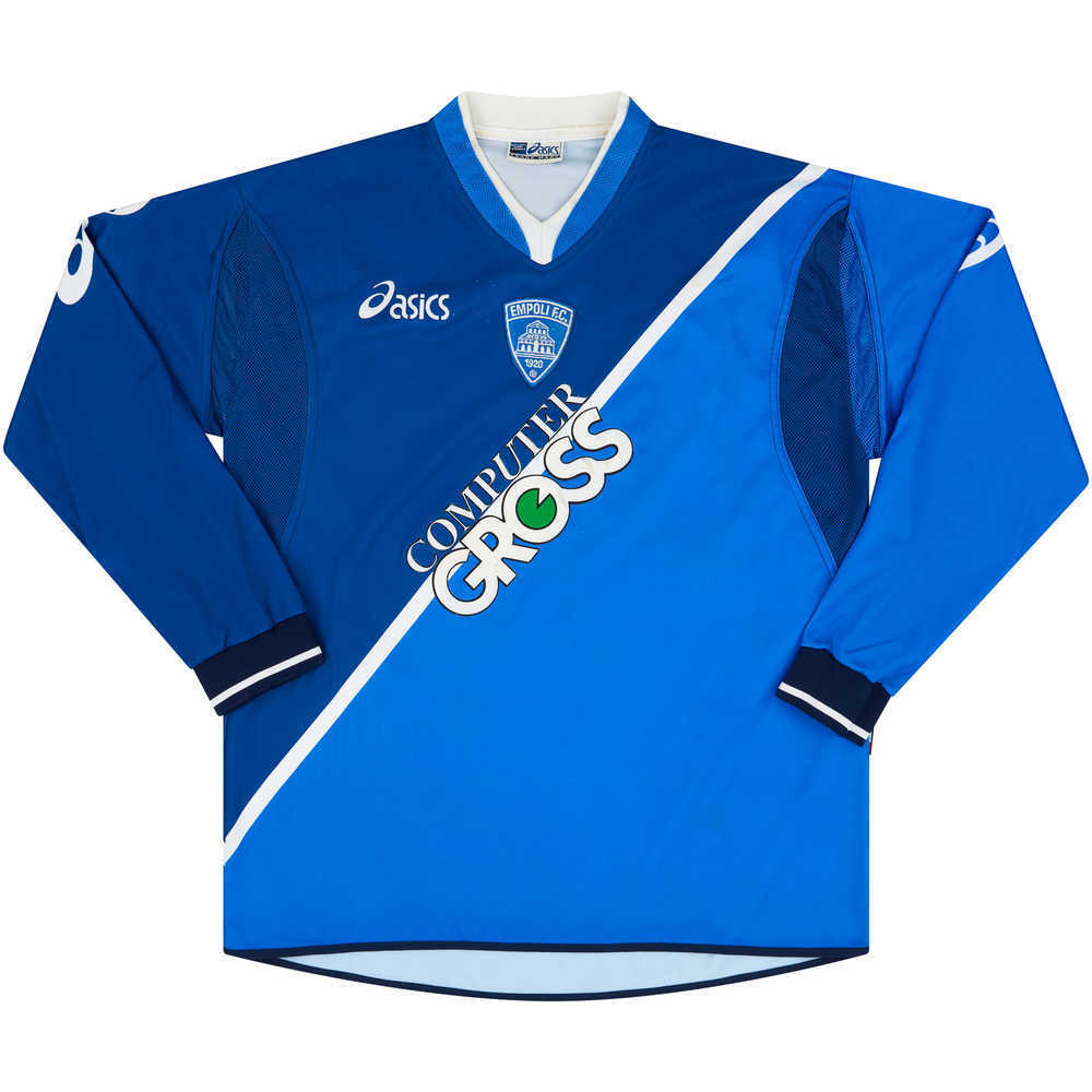 2004-05 Empoli Match Issue Home L/S Shirt Buscè #24