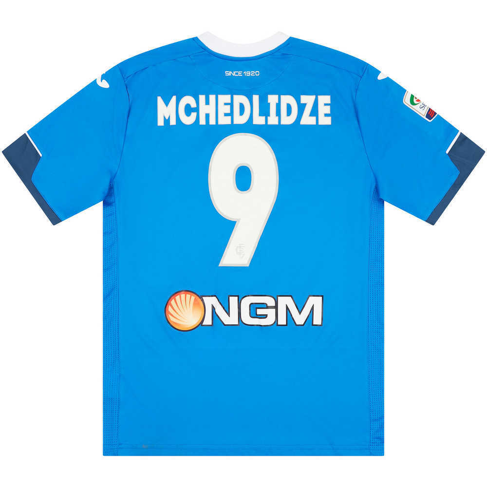 2015-16 Empoli Match Issue Home Shirt Mchedlidze #9