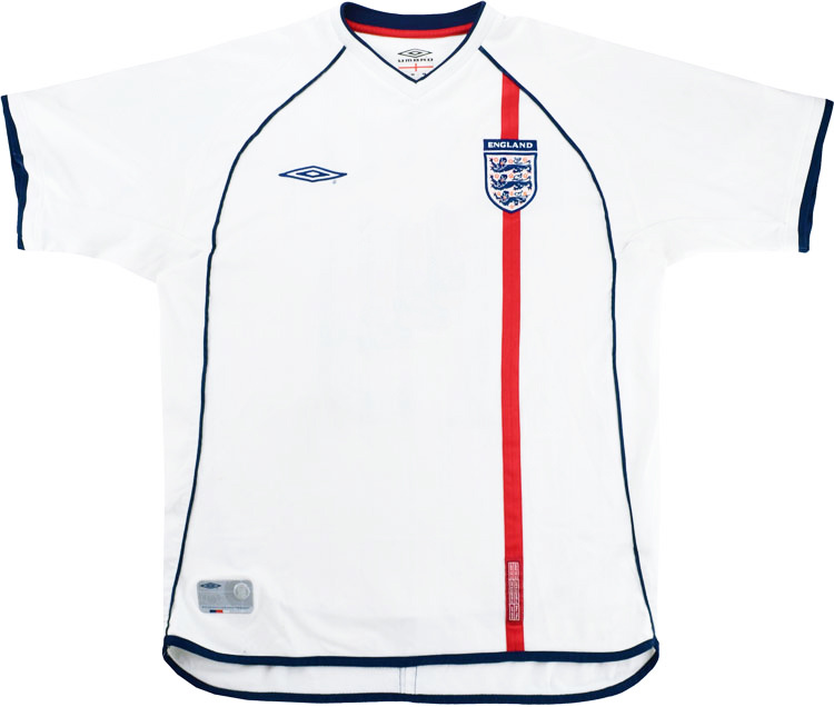 2001-03 England Home Shirt - 5/10 - ()
