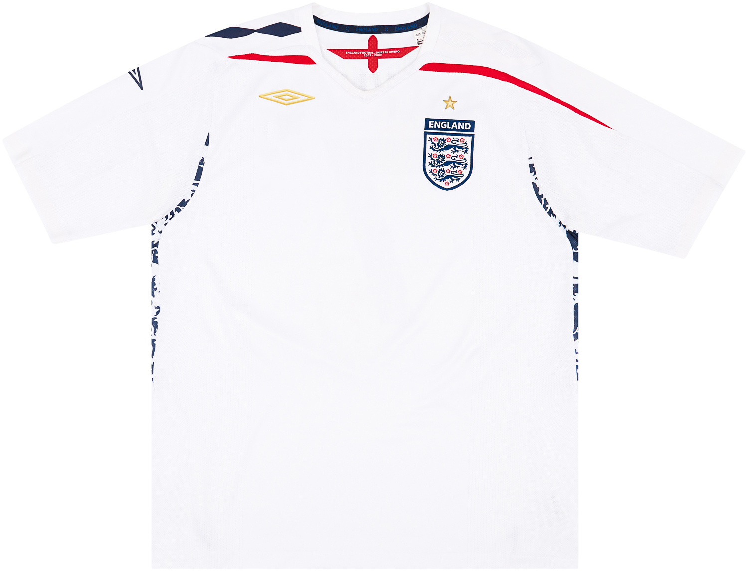 2007-09 England Home Shirt