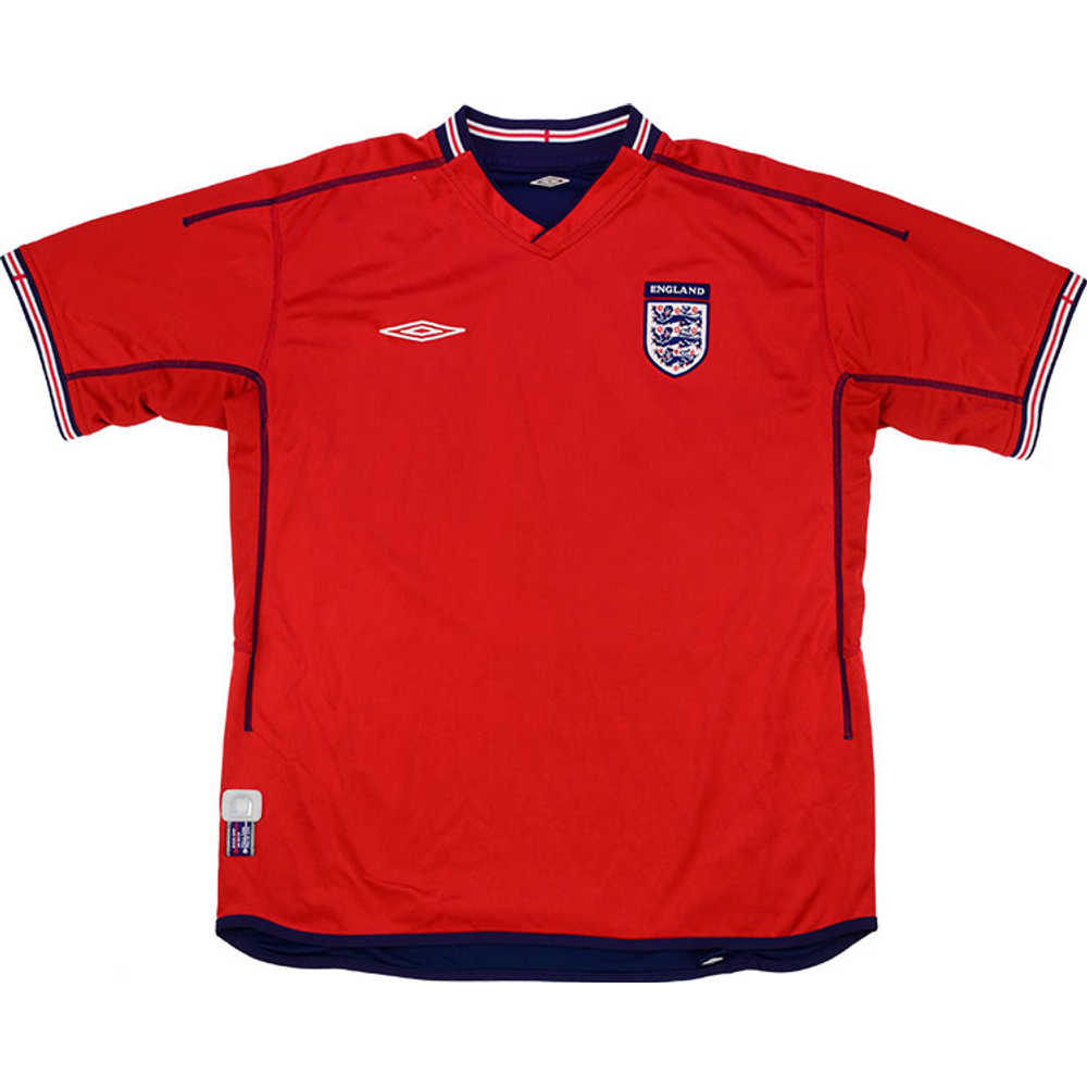 2002-04 England Away Shirt (Good) M
