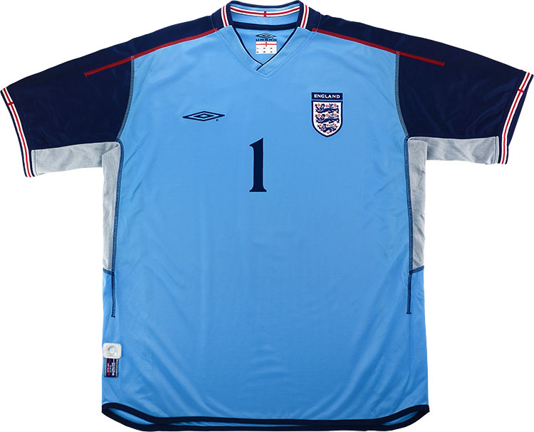 england goalkeeper kit 2002