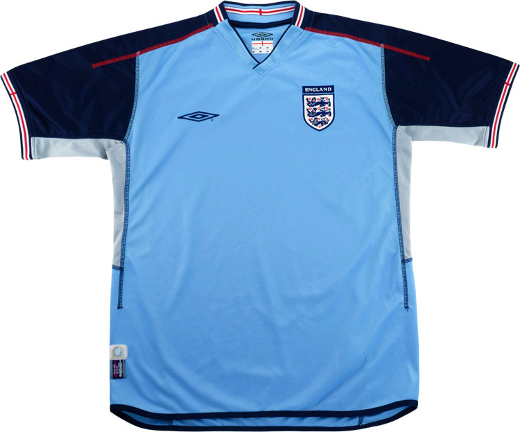 2002-03 England GK Shirt