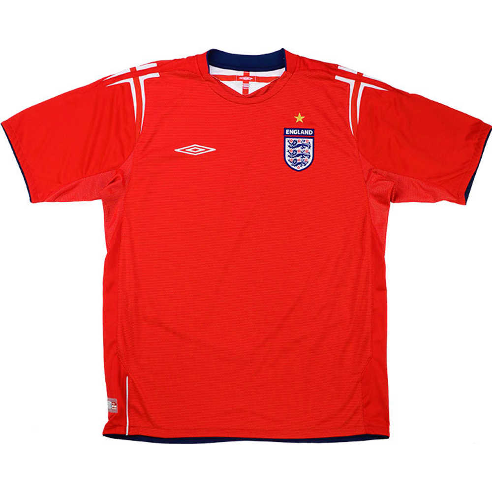 2004-06 England Away Shirt (Very Good) XL