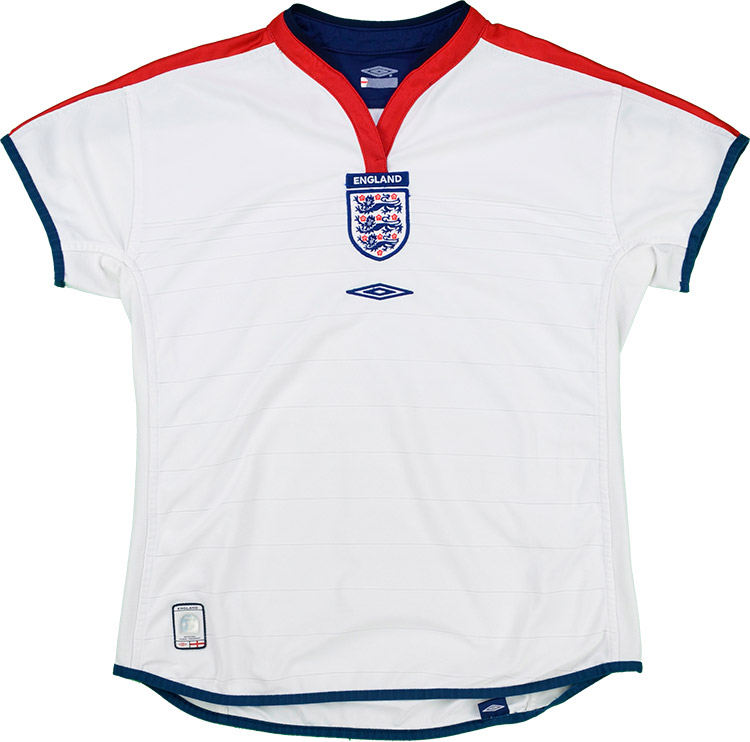 England Special football shirt 2002.