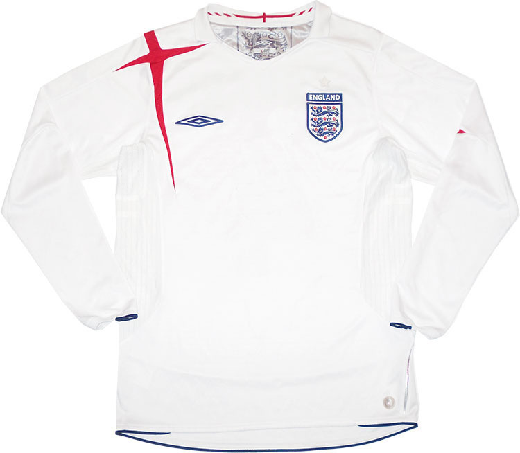 2005-07 England Home Shirt - 8/10 - ()