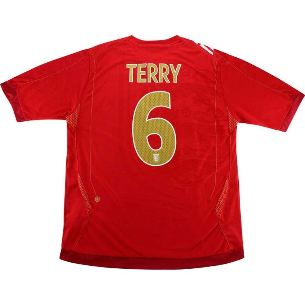 2006-08 England Away Shirt Terry #6 (Excellent) XL.Boys