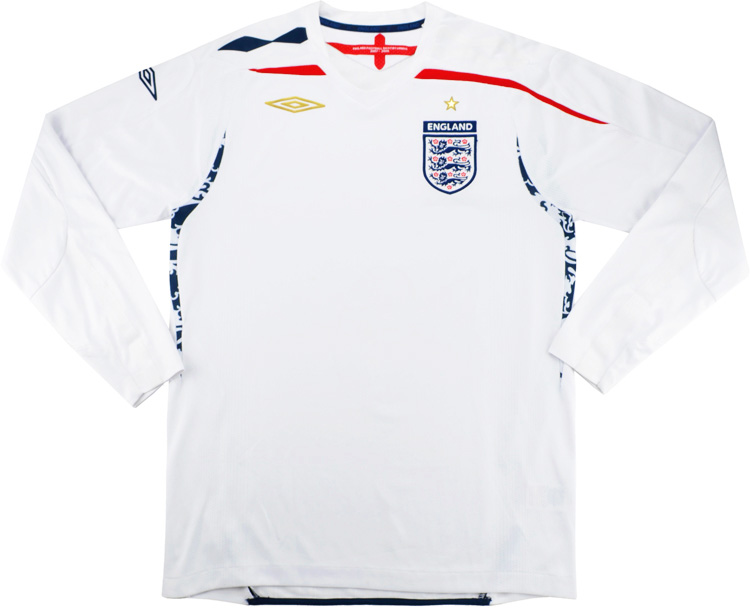 2007-09 England Home Shirt - 8/10 - ()