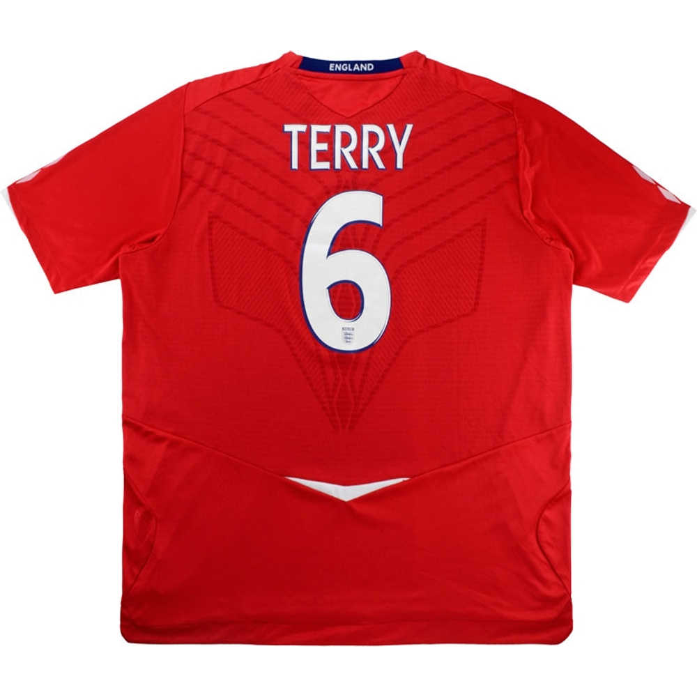 2008-10 England Away Shirt Terry #6 (Very Good) XL