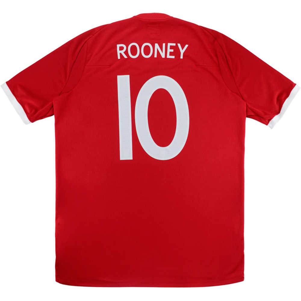 2010-11 England 'South Africa' Away Shirt Rooney #10 (Very Good) XXL