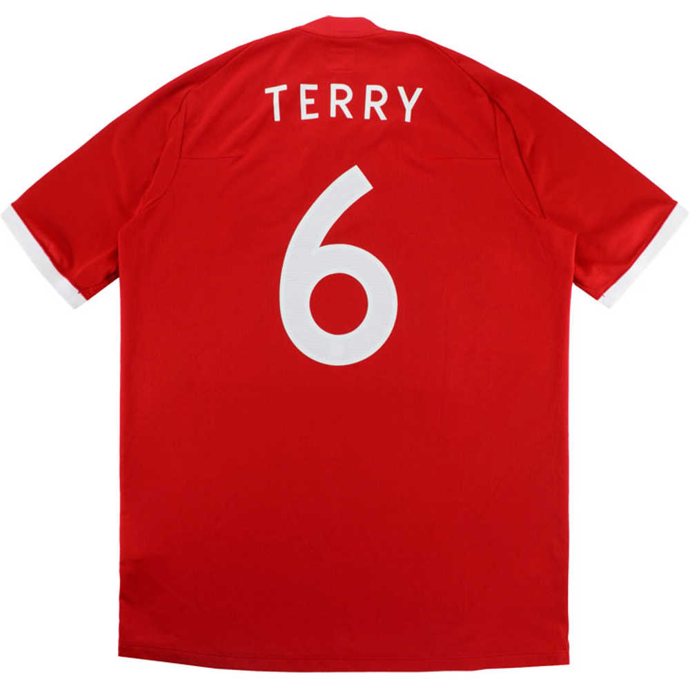 2010-11 England Away Shirt Terry #6 (Very Good) XL
