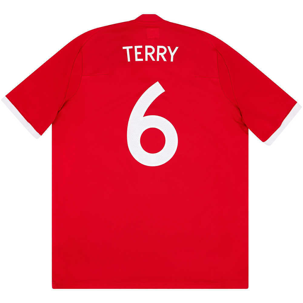 2010-11 England Away Shirt Terry #6 (Very Good) XL