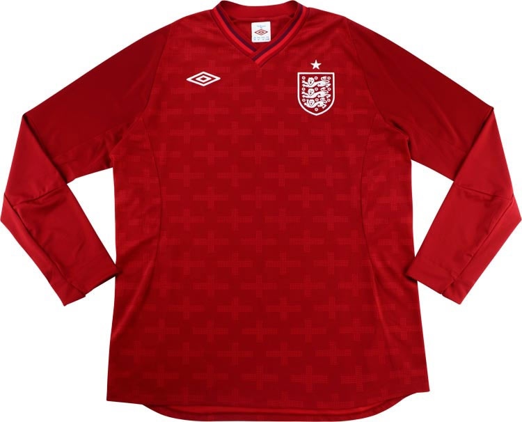 2012-13 England GK Home Shirt