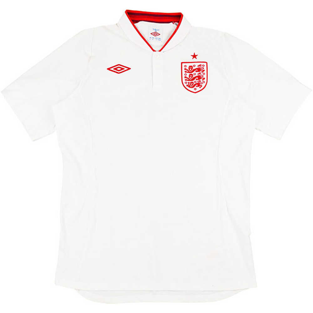 2012-13 England Home Shirt (Excellent) XS