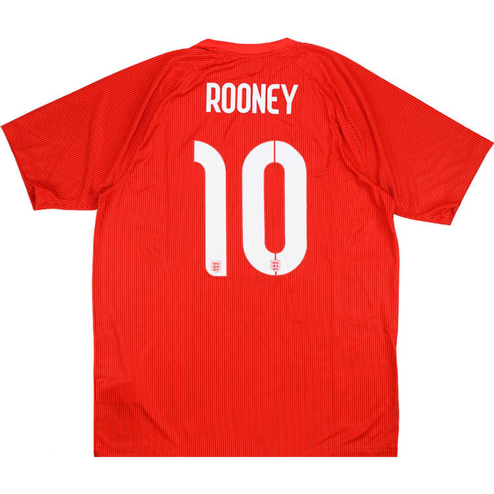 2014-15 England Away Shirt Rooney #10 (Excellent) XL