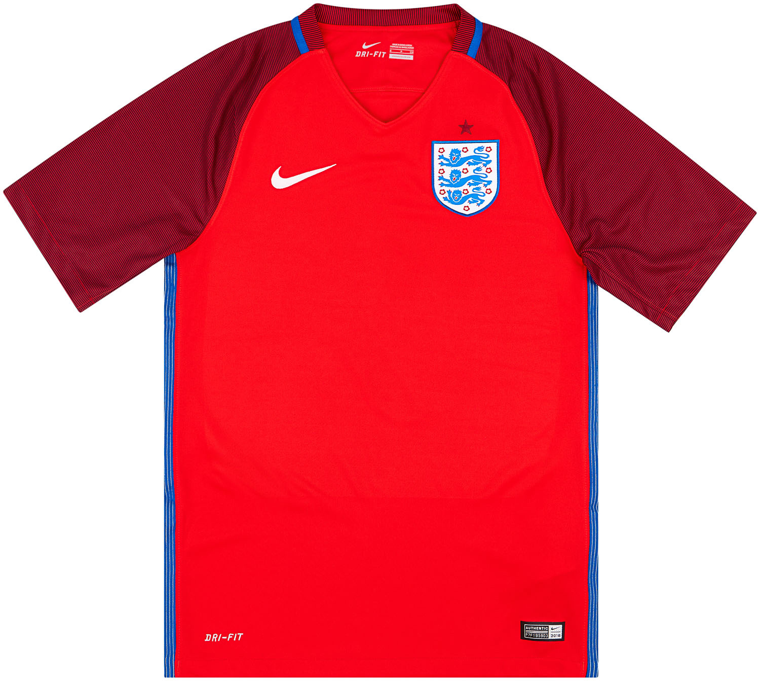 2016 england away shirt